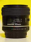 Thumbnail for Pentax D FA 50mm lens