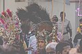 People with Tribal costumes at Yanamalakuduru Shivaratri celebrations 10