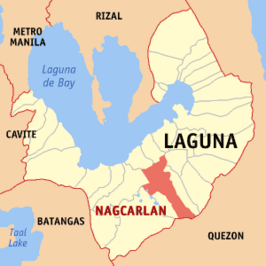 Kaart van Nagcarlan