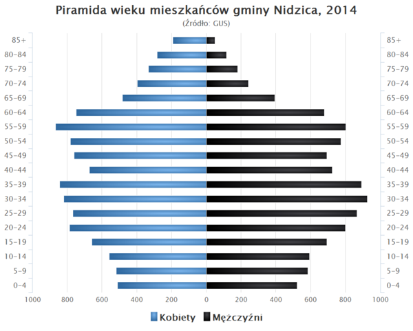 Piramida wieku Gmina Nidzica.png
