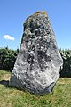 Le menhir du Courégant.