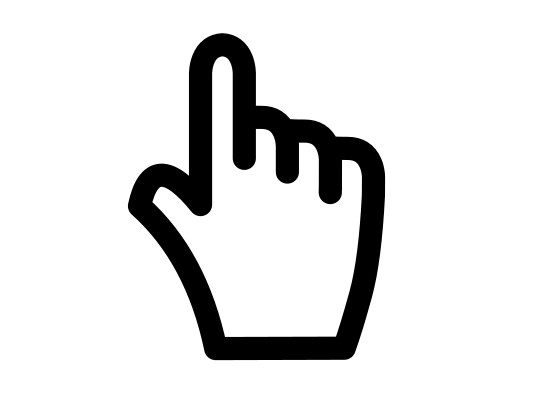 File:Pointing hand cursor vector.svg