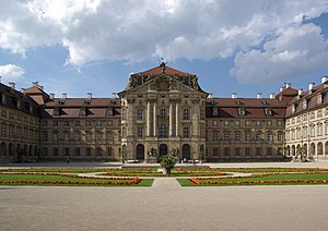 Pommersfelden Schloss Weißenstein: Geschichte, Beschreibung, Panorama