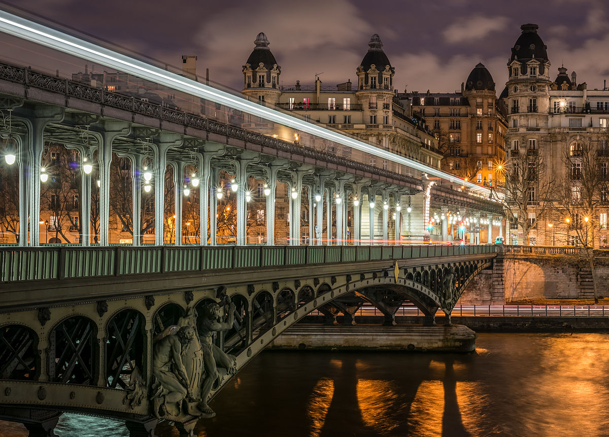 PUENTE BIR-HAKEIM PARIS FRANCIA