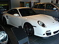 A Carrara white Porsche 997 Turbo Coupe