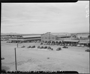 Parker's main street on April 9, 1942.