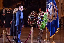 President Joe Biden and First Lady Jill Biden pay tribute to Officer Brian Sicknick.jpg