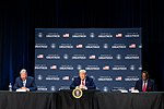 President Trump Attends a Roundtable on the Transition to Greatness Restoring, Rebuilding and Renewing (49997743008).jpg