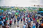 Protesters at the endSARS protest in Lagos, Nigeria 59.jpg