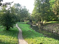 Utrata v Parku Potulických v Pruszkówě