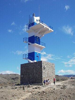 <span class="mw-page-title-main">Punta del Castillete Lighthouse</span> Lighthouse on Gran Canaria, Spain