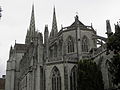 Quimper : cathédrale Saint-Corentin, le chevet