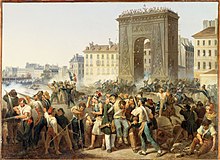 Révolution de 1830 - Combat de la Porte Saint-Denis - 28.07.1830.jpg