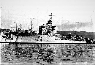 Italian destroyer <i>Saetta</i> Destroyer of the Regia Marina