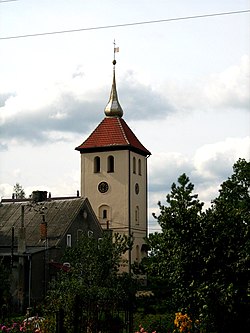 Rudno shahridagi Muqaddas Xoch cherkovining yuksalishi