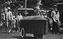 RCA radio controlled car. Dayton, Ohio 1921 Radio Controlled Car 1921.jpg