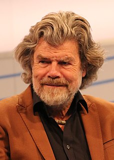 Reinhold Messner Italian mountaineer, adventurer and explorer