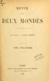 Revue des Deux Mondes - 1920 - tome 60.djvu