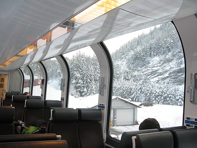 Inside the Bernina Express