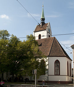 A rieheni református templom (Dorfkirche)