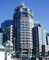 The Rogers Building is Rogers Communications head office building in Toronto. Rogers AT&T Centre.JPG