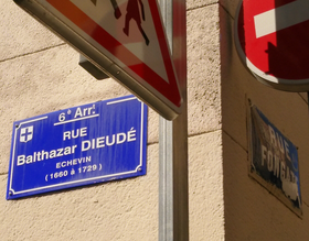 A Rue Balthazar-Dieudé cikk szemléltető képe