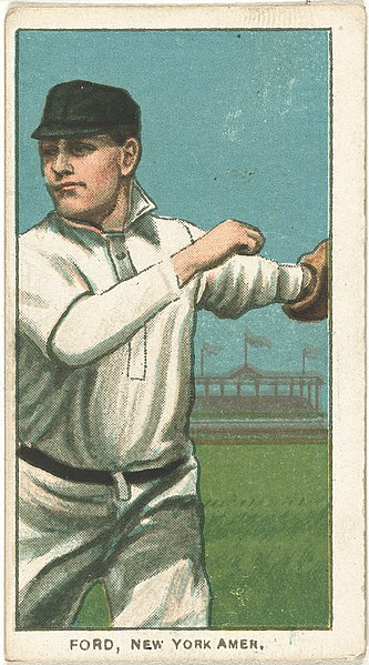 File:Russ Ford, New York Highlanders, baseball card portrait LCCN2008676814.jpg