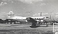 Scandia da SAS no Aeroporto de Londres Heathrow, 1953.