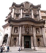 San Carlo alle Quattro Fontane kirke, Rom