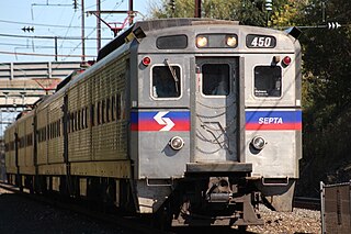 Paoli/Thorndale Line SEPTA Regional Rail service from Philadelphia to Thorndale