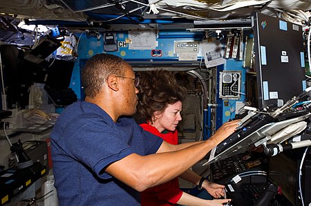 STS-133 ISS-26 Alvin Drew and Cady Coleman.jpg