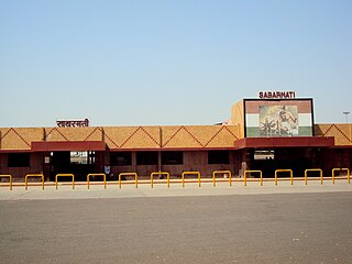 Sabarmati Junction railway station Western Railway station at Ahmedabad, India