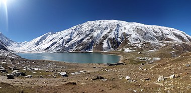 Saif-ul-Malook Lake in Kaghan Valley, Pakistan