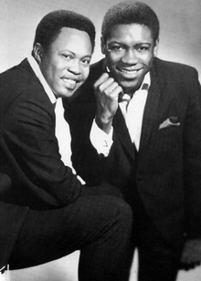 Sam Moore (left) and Dave Prater (right) in 1967