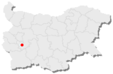 Samokovin sijainti Bulgariassa