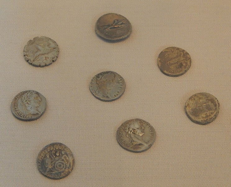 File:Sarum Road Hoard coins.jpg