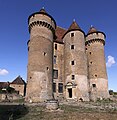 Côté sud avec tour à escalier