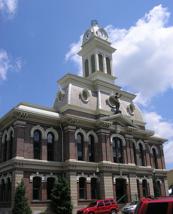Scott County courthouse in Georgetown