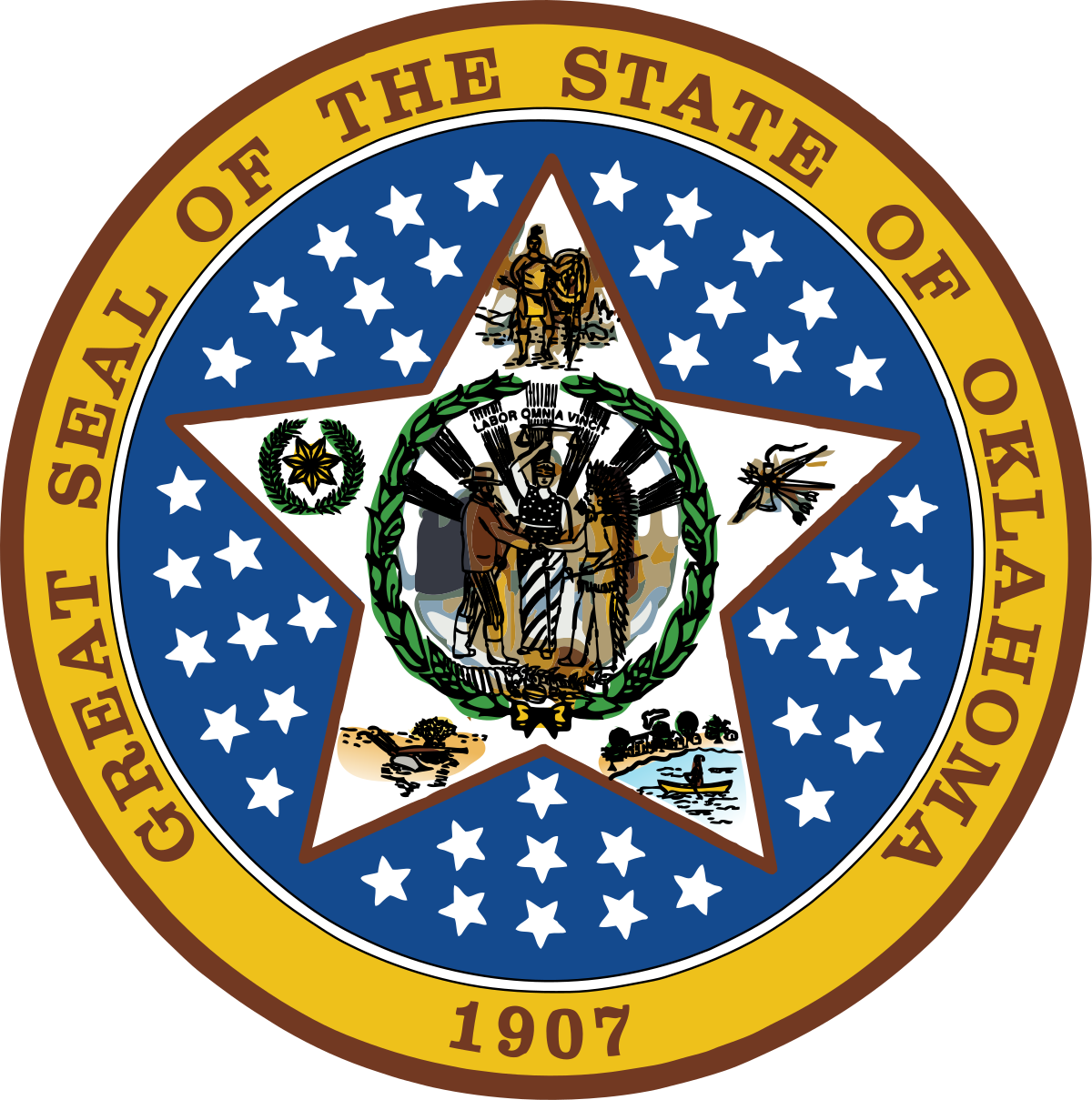 Seal of Oklahoma - Wikipedia