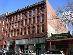 Eastern Hotel, 506 1/2 Maynard Ave S (left) and Sing Keong Society, Maynard Ave 512 S.