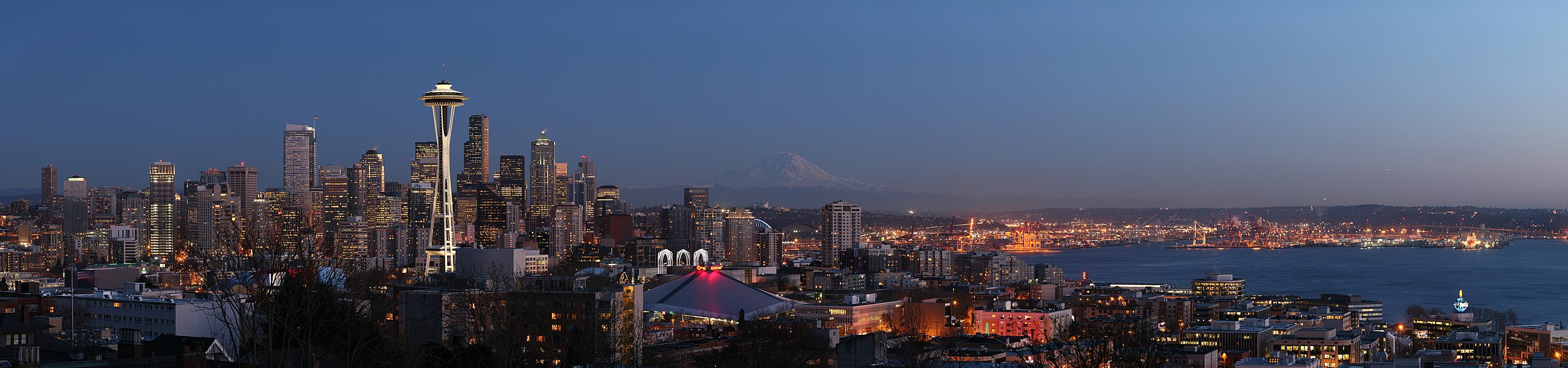 Seattle'i öine panoraam