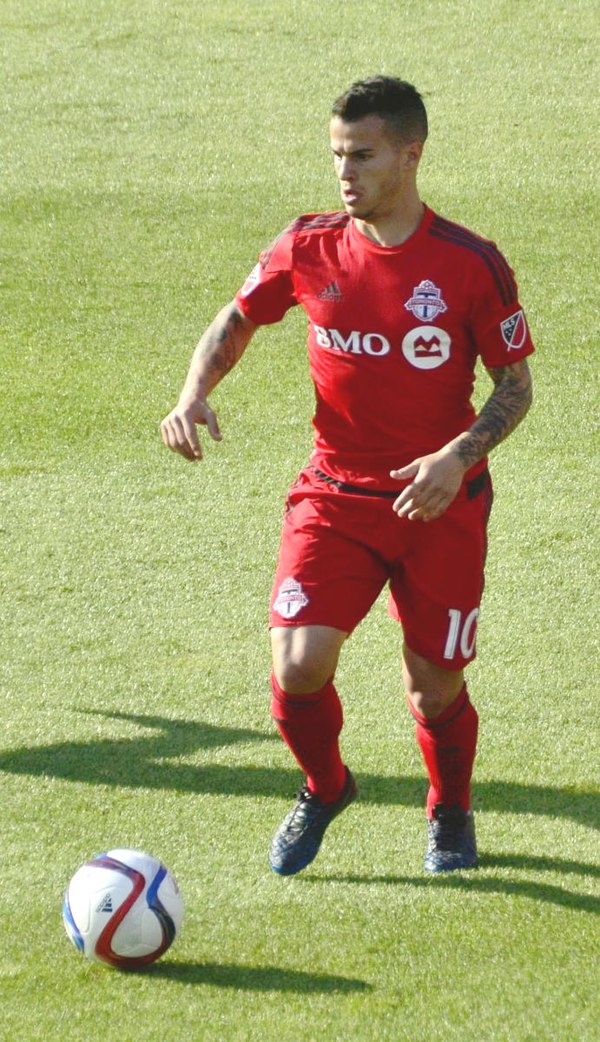 Giovinco playing for Toronto FC in 2015