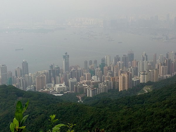 Sheung Wan and Sai Ying Pun as viewed from High West