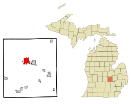 Owosso - Harta