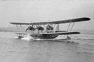 Short S.8 Calcutta 1928 flying boat airliner model by Short Brothers