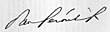 firma de Paul Déroulède