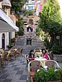 Stairs in Taormina.