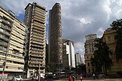 Skyline of República (district of São Paulo)