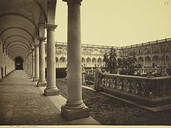 Sommer, Giorgio (1834-1914) - n. 4069 - Napoli - Chiostro di S. Martino - Cornell university website.jpg