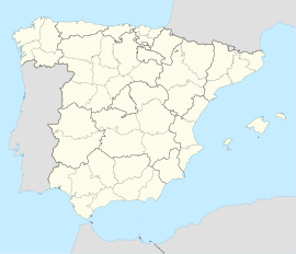 Gironella na mapi Španije